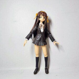 Haruhi Suzumiya Koyoen Gakuin Uniform Figma 077 Action Figure 2010 Japan